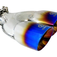 AFE Takeda 304 Stainless Steel Clamp-on Exhaust Tip Blue Flame - 49T25484-L121