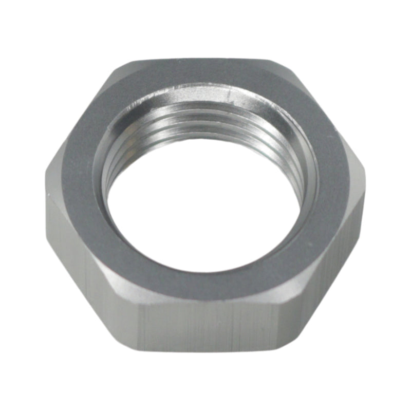 DeatschWerks 6AN Bulkhead Nut Smaller OD, Anodized DW Titanium - 6-02-0729