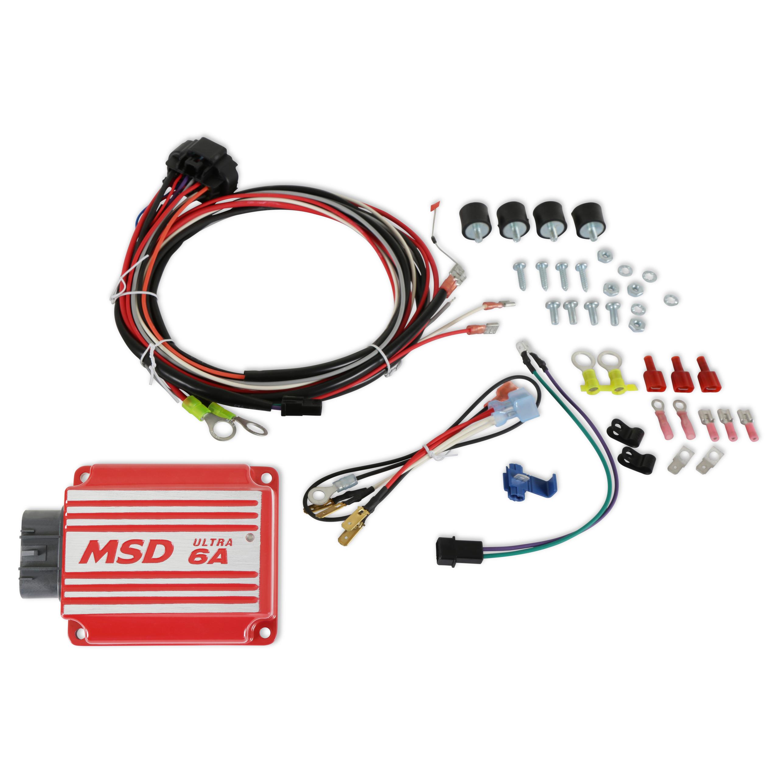 MSD Ultra 6A Ignition Control - Red - 6202