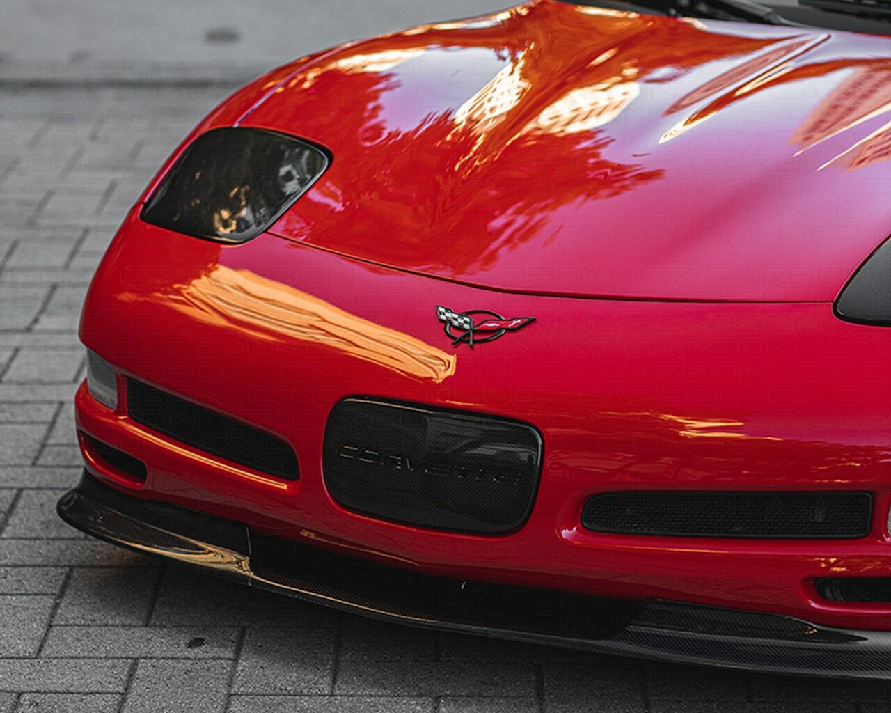 C7 Carbon Corvette C8 | High Wing OEM Style - Unpainted Composite - C8-3A-3