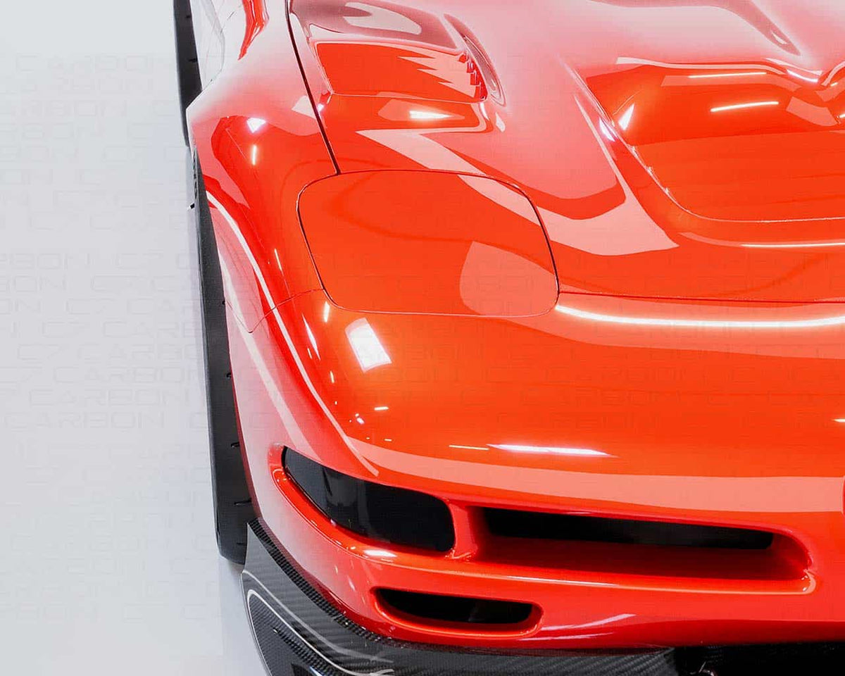 C7 Carbon Corvette C5 | Front Wide Body Fenders - Carbon Fiber - C5-6B-1