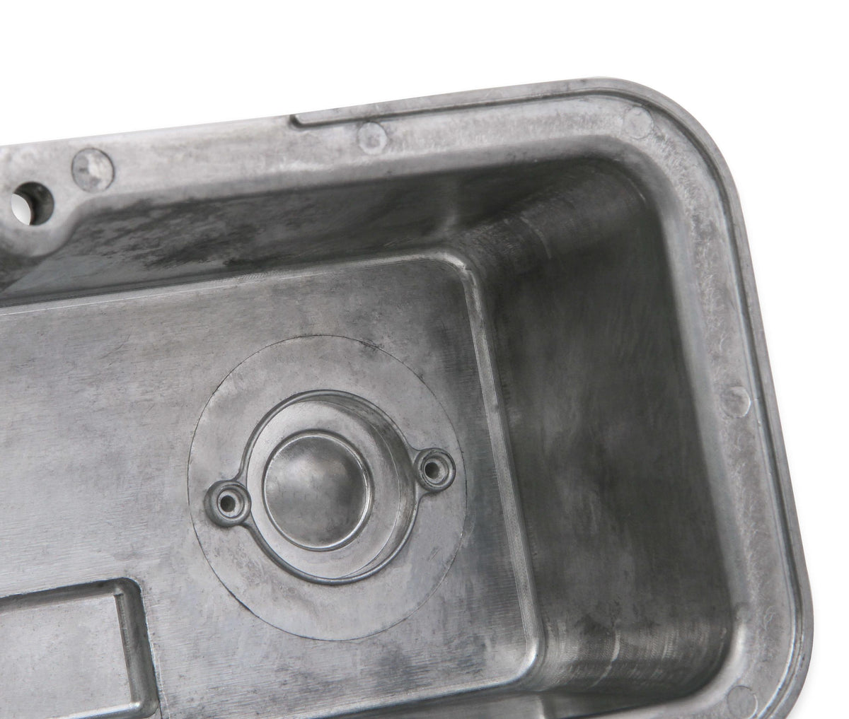 Holley M/T Valve Covers for Chevy small block engines - Polished.  - 241-82