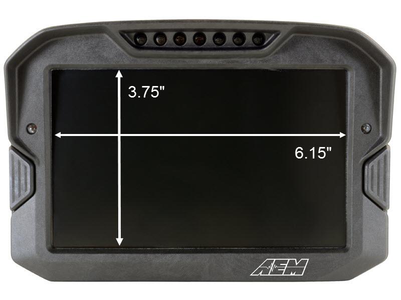 AEM Display Kit, CD-7 Carbon - 30-5700
