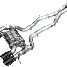 AWE SwitchPath™ Exhaust for BMW G87 M2 - Diamond Black Tips - 3025-43487