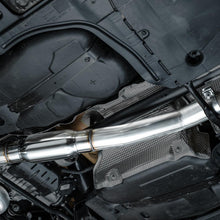 AWE Touring Edition Exhaust for Volkswagen MK8 Golf R - Chrome Silver Tips - 3015-42658
