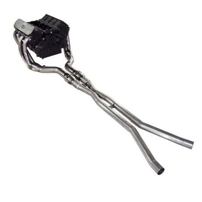 Stainless Works Headers 2" With Catted Leads Factory Connect (2005-2008 Corvette) - C6052HCAT