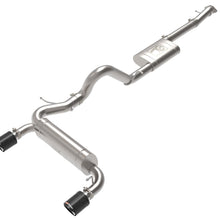 AFE 49-33138-C Vulcan 3" to 2.5" 304 Stainless Steel Cat-Back Exhaust System w/ Carbon Fiber Tip (2021-2025 Bronco)