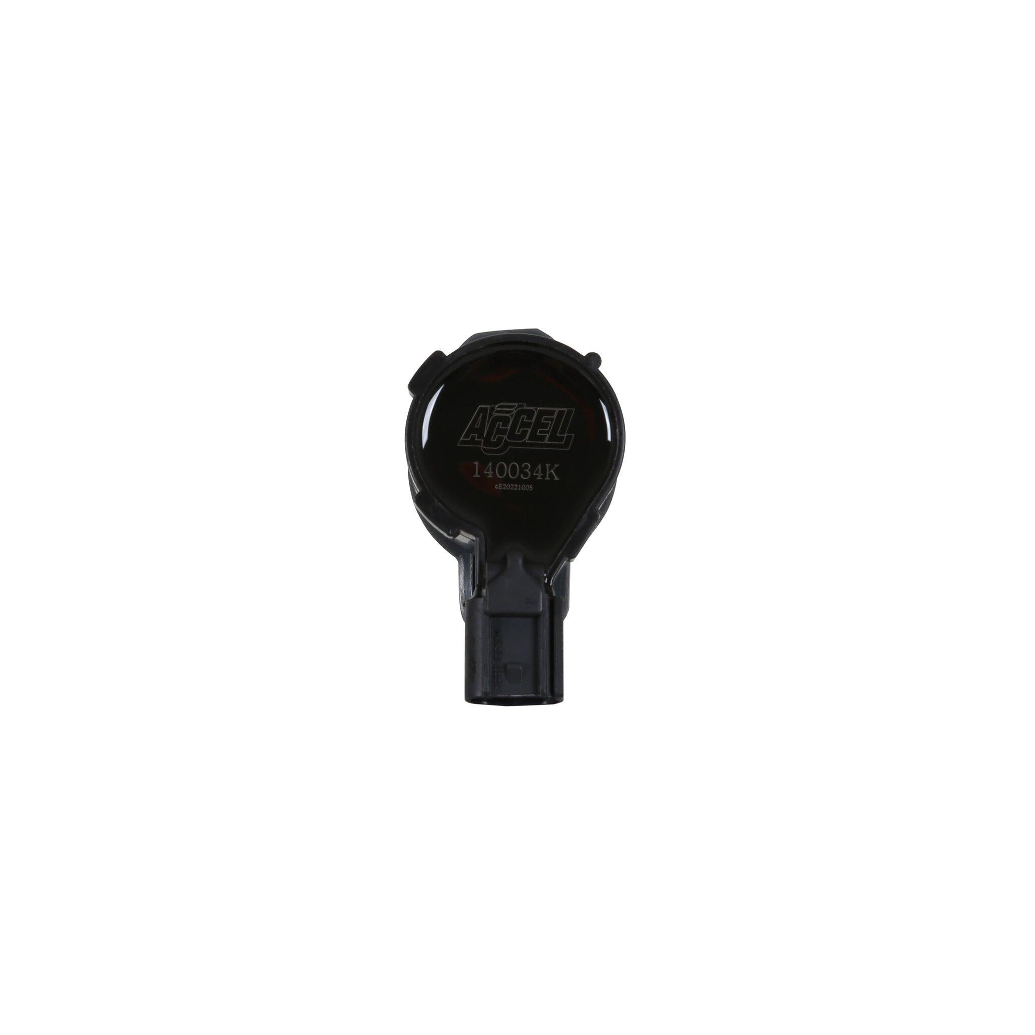 Accel 140034K-8 Coil, Ford Mod Eng 4Valve- Black -8 Pack
