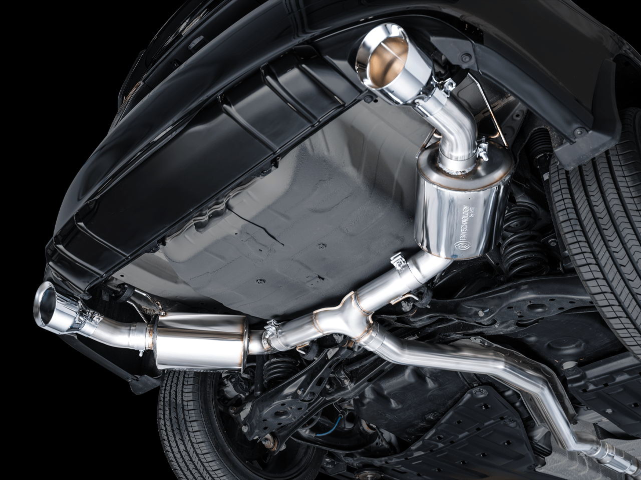 AWE Touring Edition for FE1 Civic Si/DE4 Acura Integra - Chrome - 3015-32331