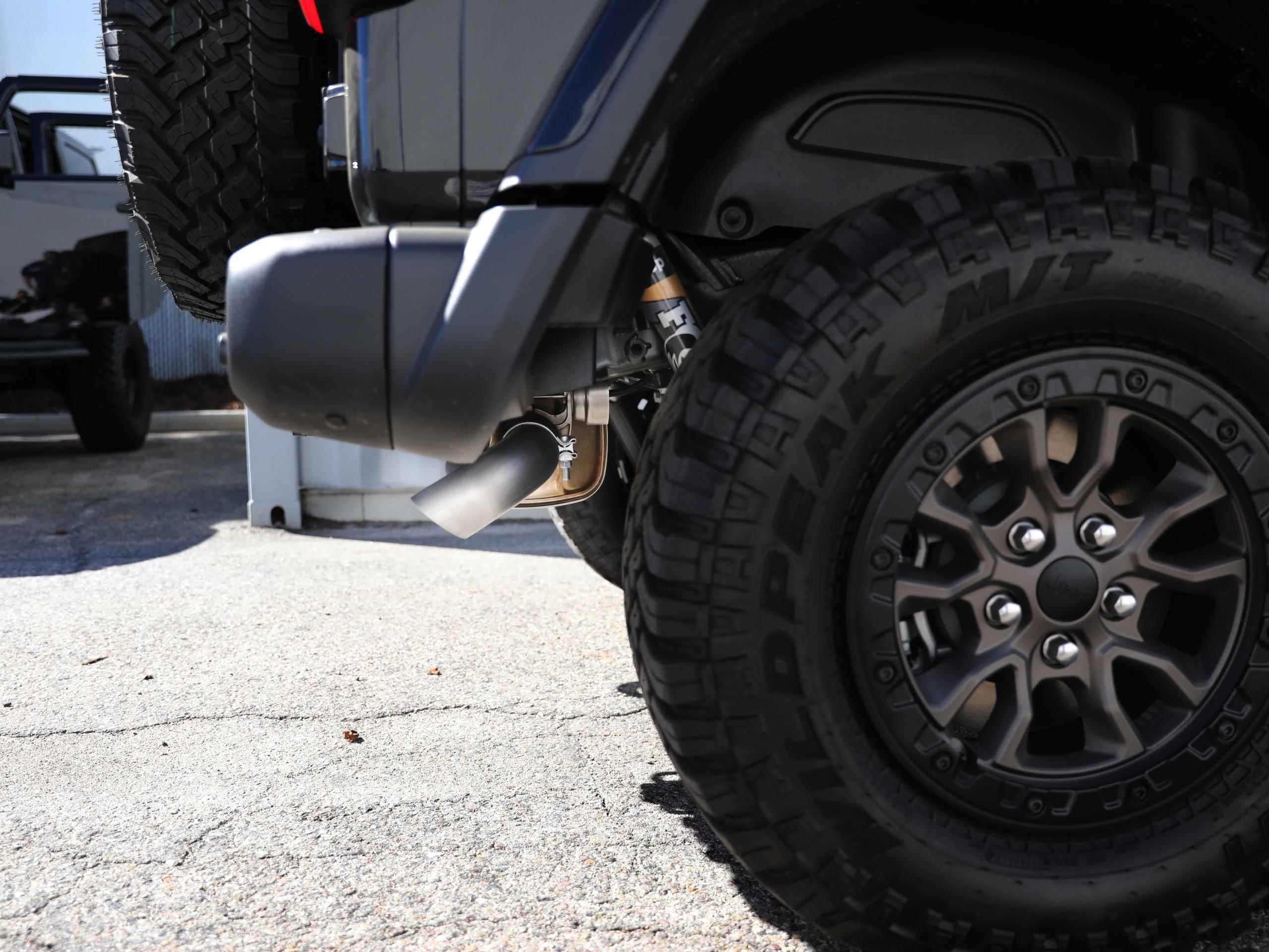 AFE MACH Force-Xp 304 Stainless Steel OE Replacement Exhaust Tips Brushed Jeep Wrangler 392 21-23 V8-6.4L (49C38102-H) - 49C38102-H