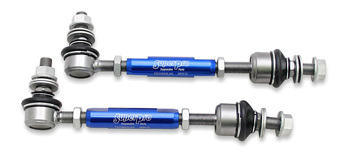 SuperPro 12mm Adj Sway Bar Link 85mm - TRC1285V