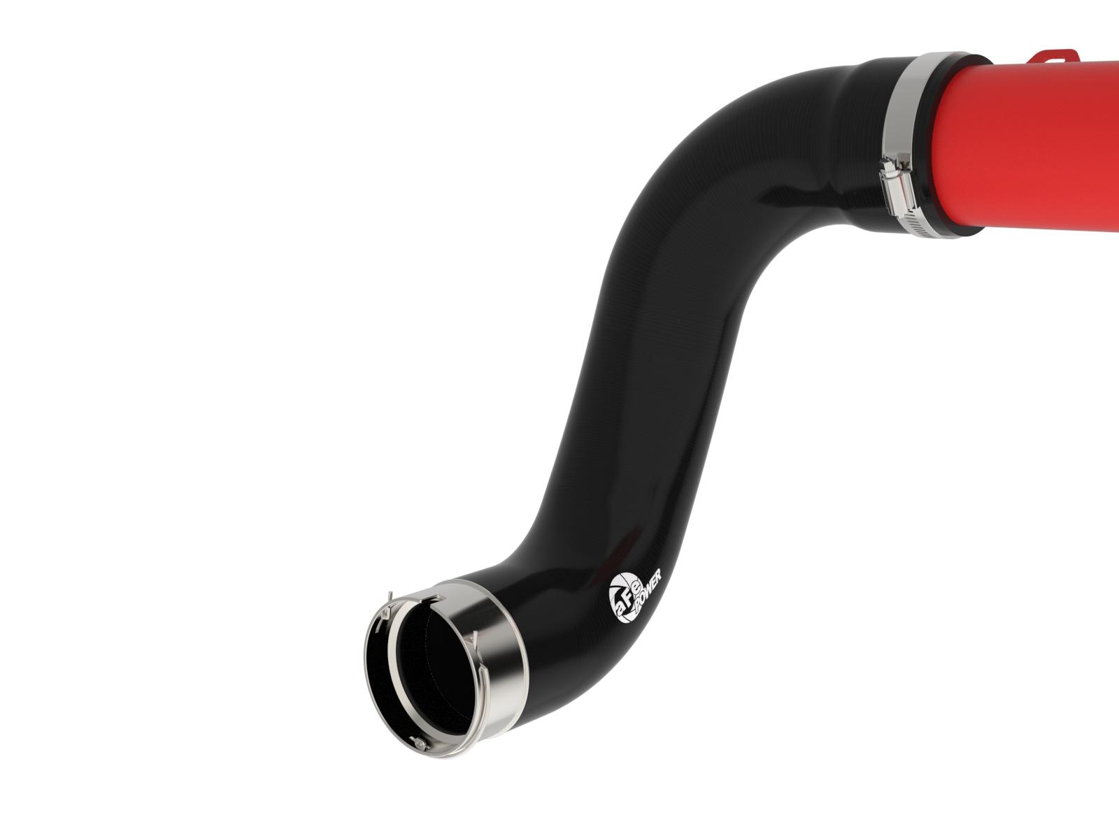 AFE BladeRunner Aluminum Hot and Cold Charge Pipe Kit Red (2022-2025 Bronco Raptor / 2025+ Ranger Raptor) - 46-20754-R