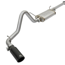 AFE MACH Force-Xp 2-1/2in 409 Stainless Steel Cat-Back Exhaust System w/Black Tip (2005-2012 Tacoma) - 49-46031-B