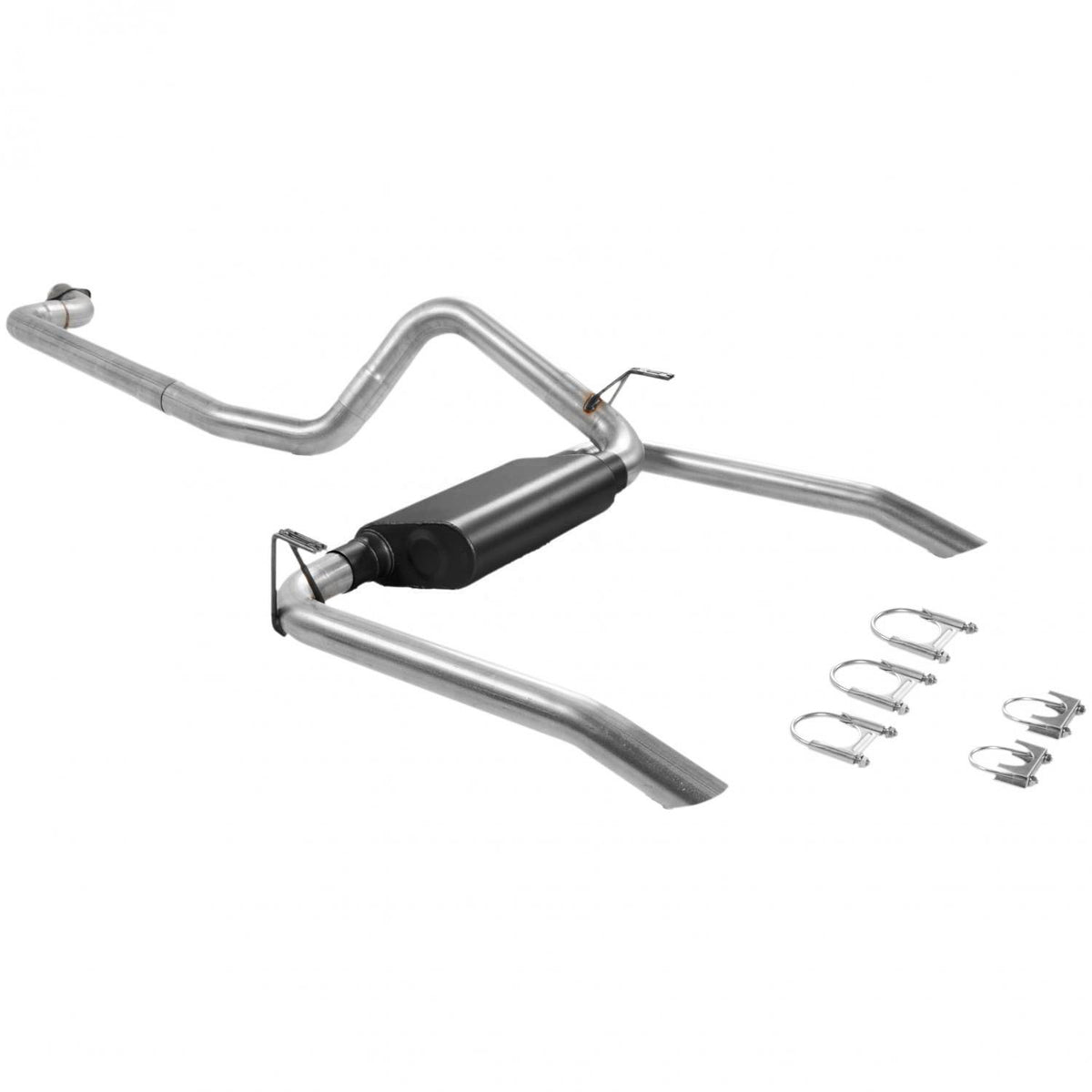 Flowmaster Cat-back System - Dual Rear Exit - American Thunder - Aggressive Sound