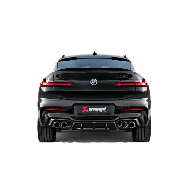 Akrapovic 2020-2020 BMW Rear Carbon Fiber Diffuser - High Gloss. (2020-2020 X4) - DI-BM/CA/6