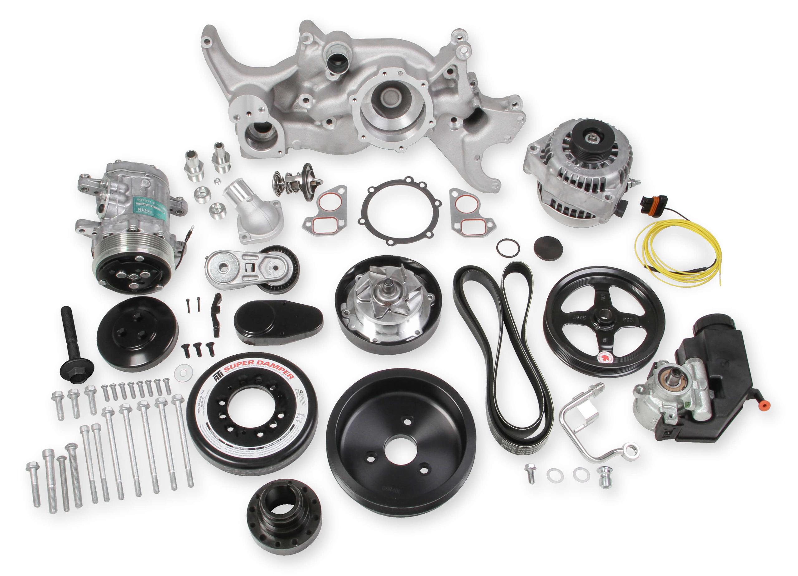 Holley Premium Mid-Mount LS7 Complete Accessory System.  - 20-190