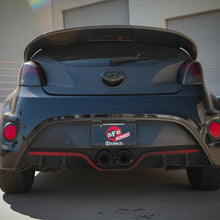 AFE Takeda 3 IN to 2-1/2 IN 304 Stainless Steel Axle-Back Exhaust w/ Black Tip (2013-2017 Veloster) - 49-37019-B