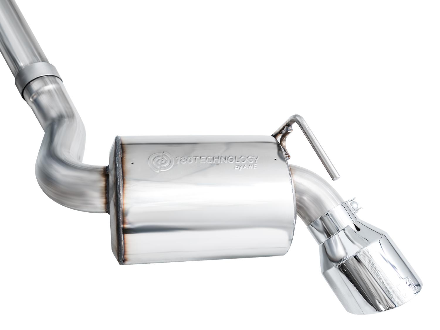 AWE Touring Edition for Nissan Z - Chrome Tips - 3015-32400