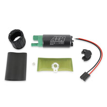 AEM 400LPH E85-COMPATIBLE FUEL PUMP KIT - SINGLE BARB - 50-1235