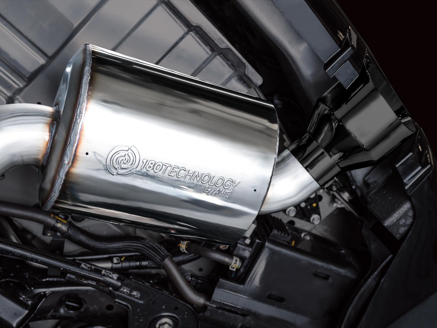 AWE Touring Edition for Nissan Z - Diamond Black Tips - 3015-33400
