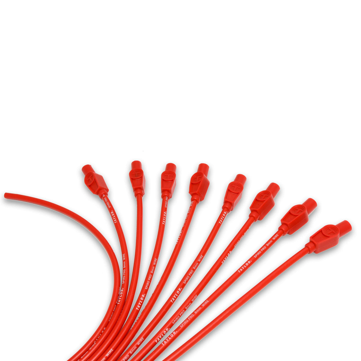 TAYLOR CABLE 8mm Spiro-Pro univ 8 cyl 180 red - 73255