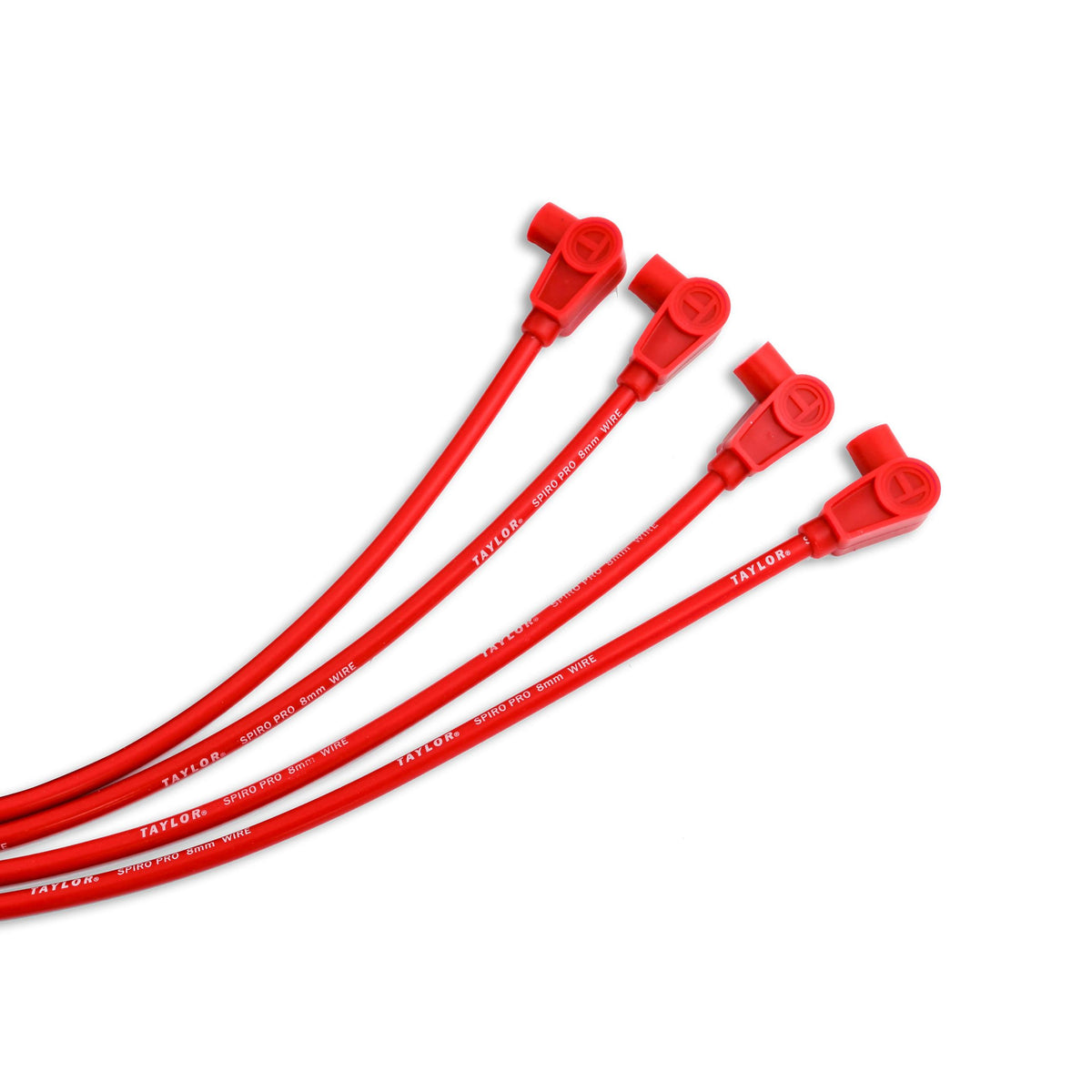 TAYLOR CABLE 8mm Spiro-Pro univ 4 cyl 90 red - 73237