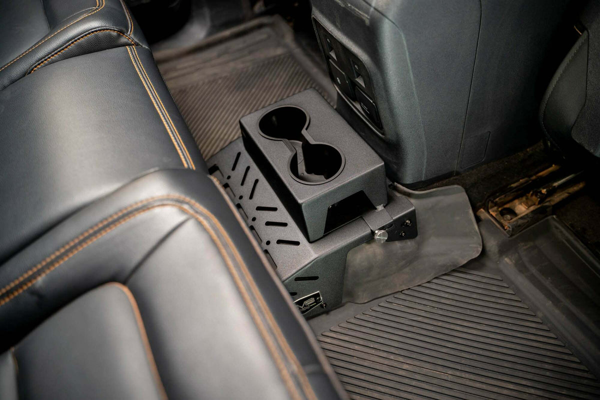 DV8 Offroad 2021-2025 Ford Bronco 4-Door Rear Seat Cup Holder And Molle Panels - MPBR-07