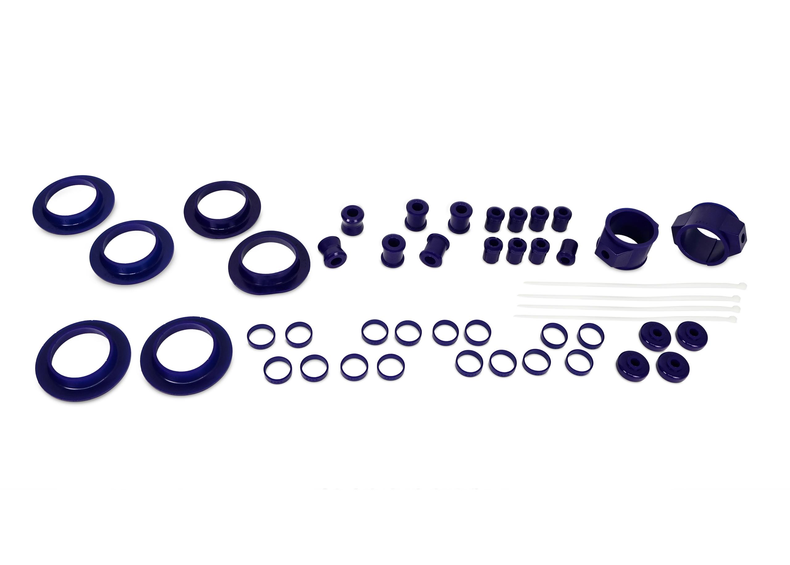 SuperPro Suspension Bushing Kit (1955-1962 TR3A Base, TR3B Base, TR3 Base) - KIT0189K