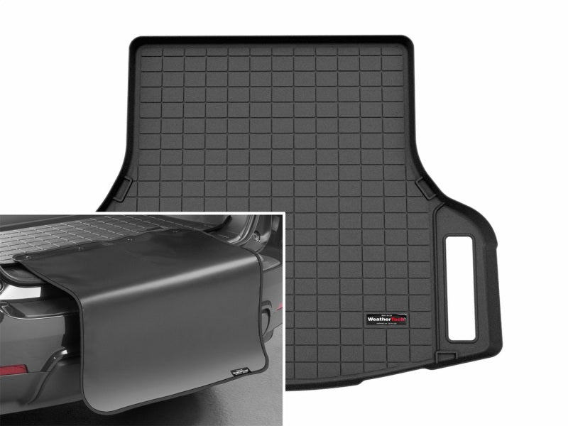 WeatherTech 25-25 Genesis G80 Trunk Cargo Liner w/Bumper Protector - Black