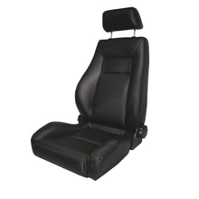 Rugged Ridge Ultra Seat Front Reclinable Black Denim; 76-02 Cj/Wrangler Yj/Tj - 13404.15