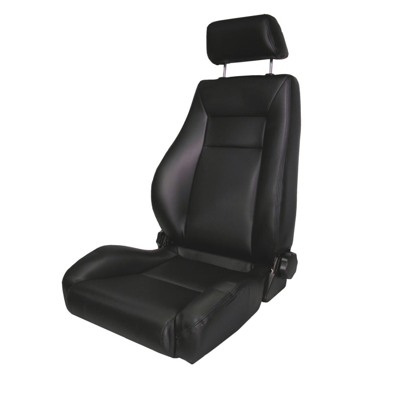 Rugged Ridge Ultra Seat Front Reclinable Black Denim; 76-02 Cj/Wrangler Yj/Tj - 13404.15