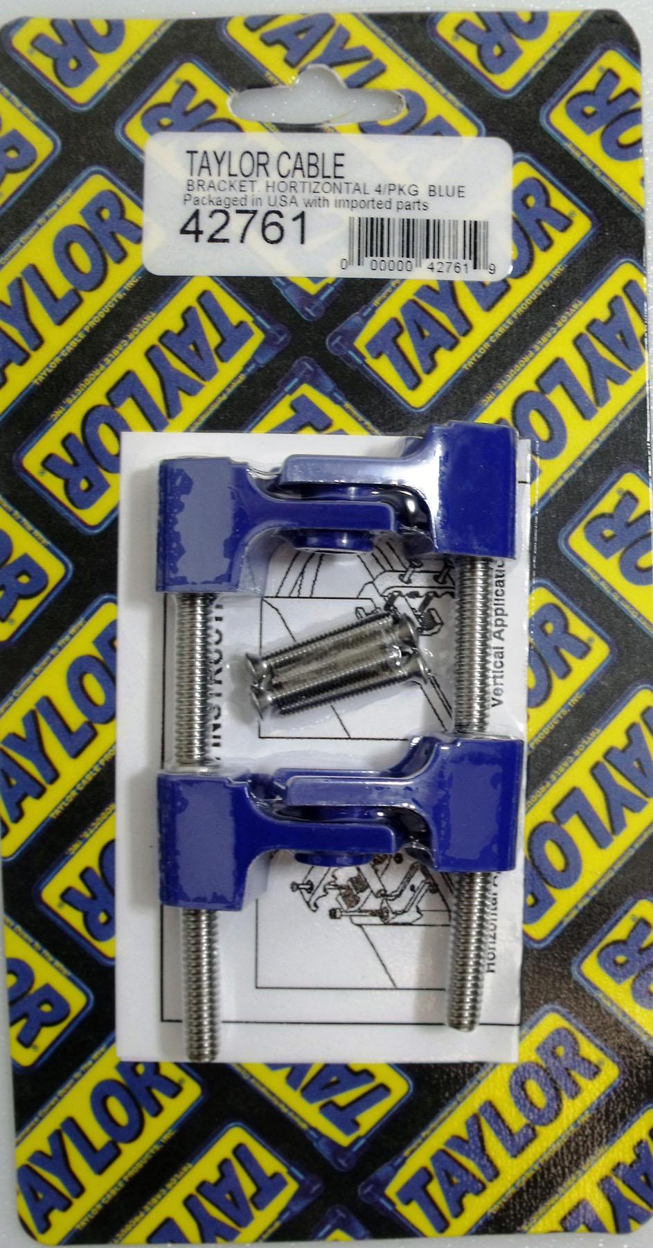 TAYLOR CABLE Bracket, horizontal blue  - 42761