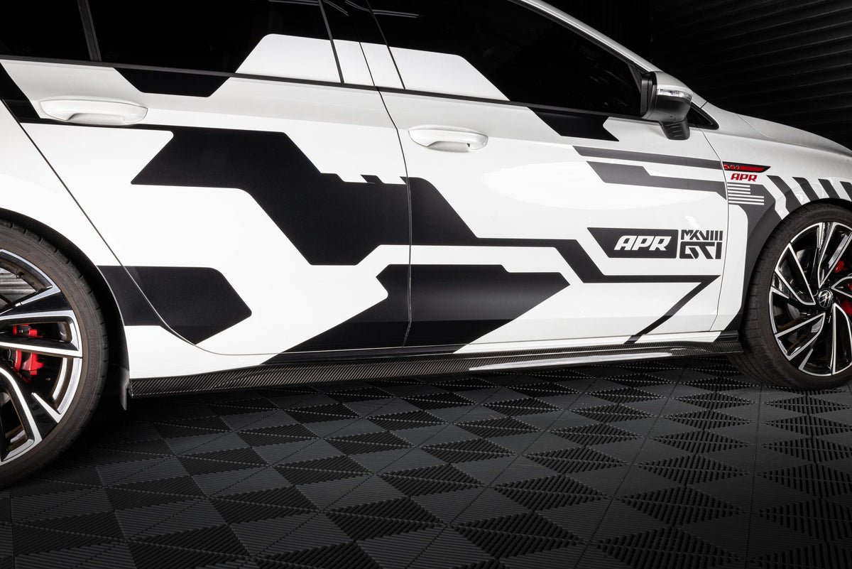 APR Carbon Fiber Side Skirts (MK8 GTI) - MS100240