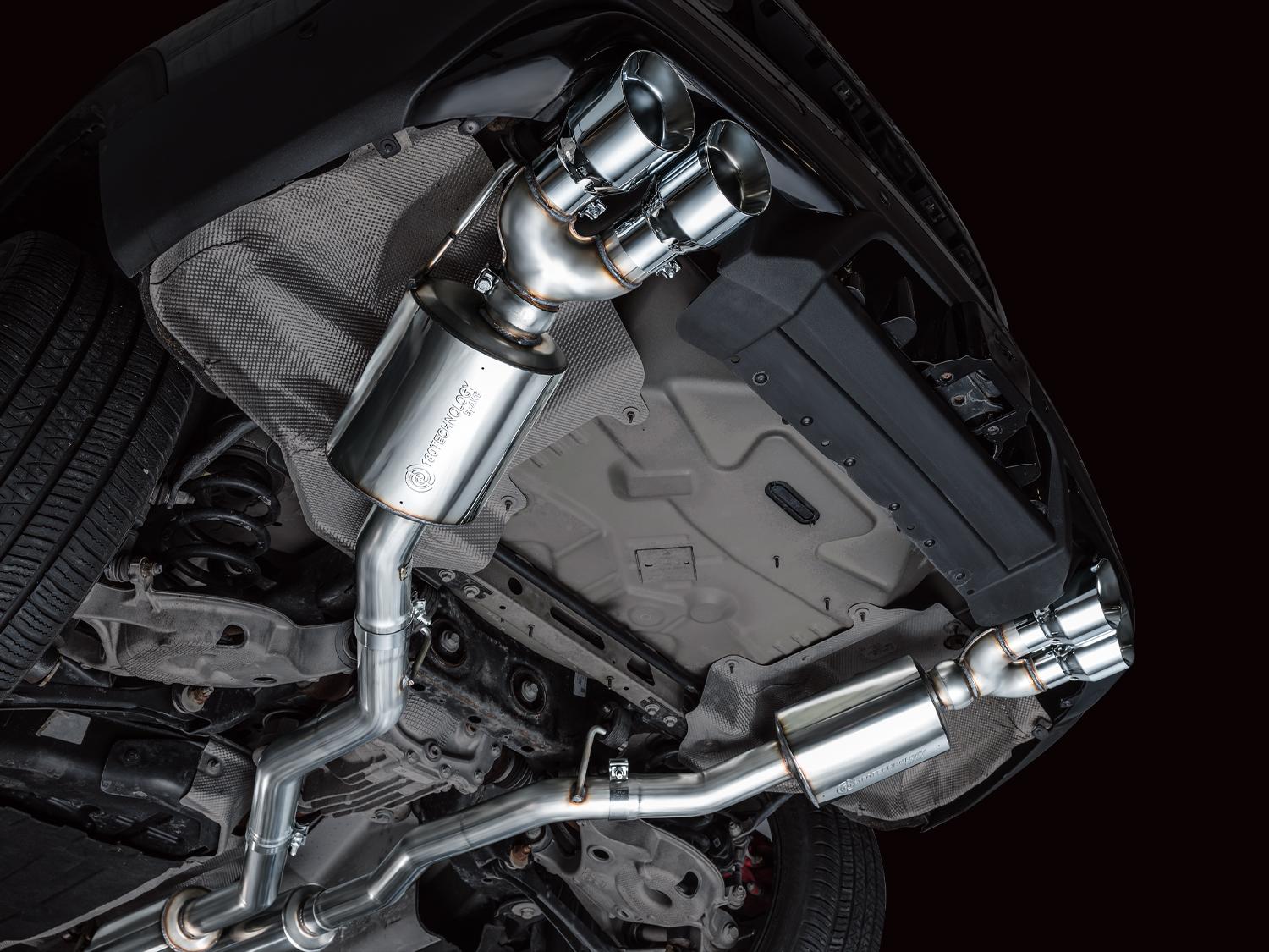 AWE Touring Edition Catback Exhaust - Chrome Silver Tips (2020-2026 Explorer ST) - 3015-42625