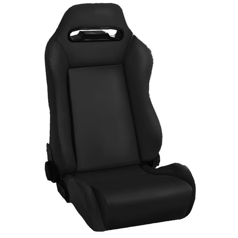Rugged Ridge Sport Seat Front Reclinable Black Denim; 76-02 Cj/Wrangler Yj/Tj - 13405.15