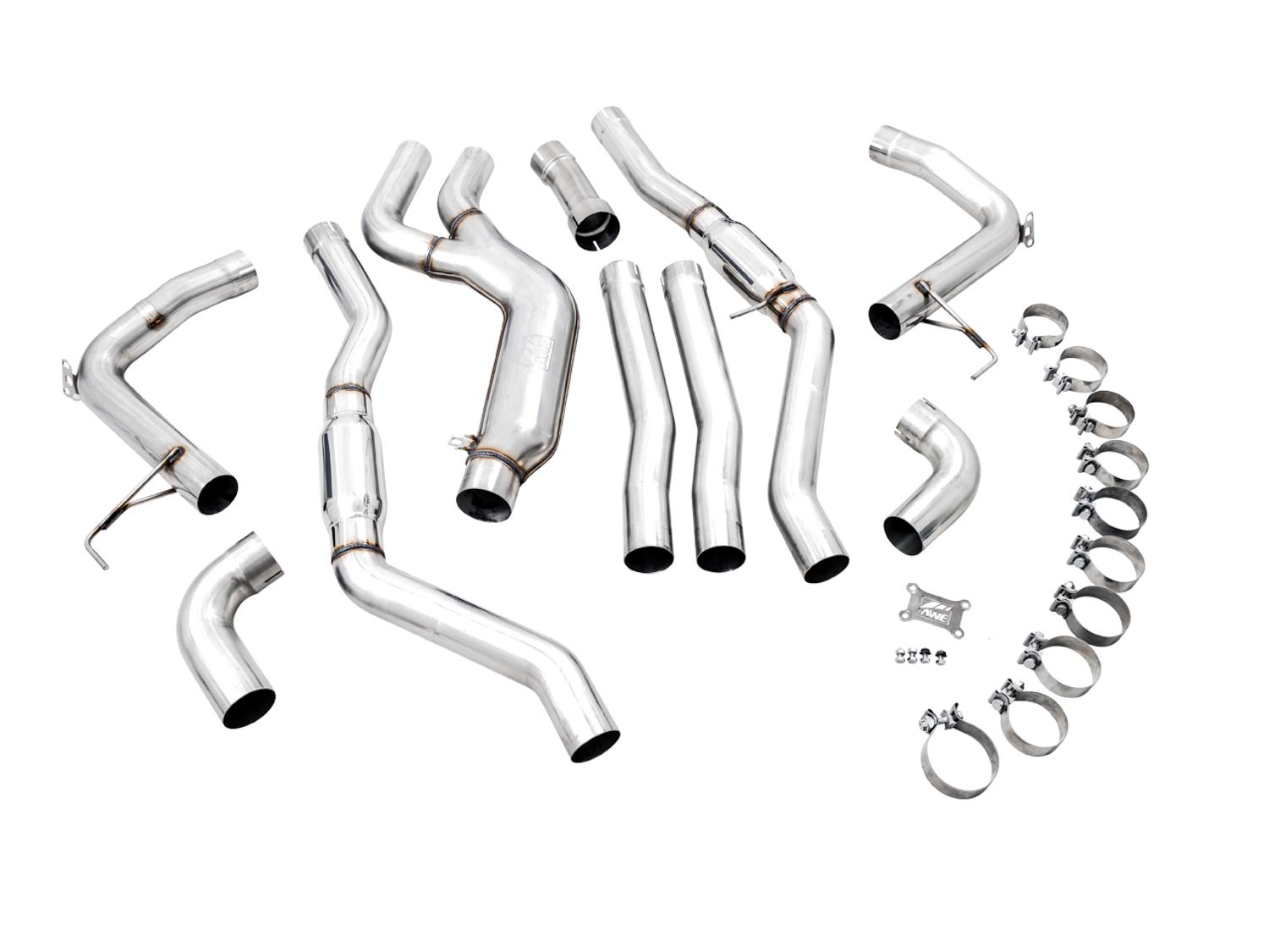 AWE Track Edition Exhaust for G20 M340i - OE Tips (2019+ 3 Series) - 3020-11032