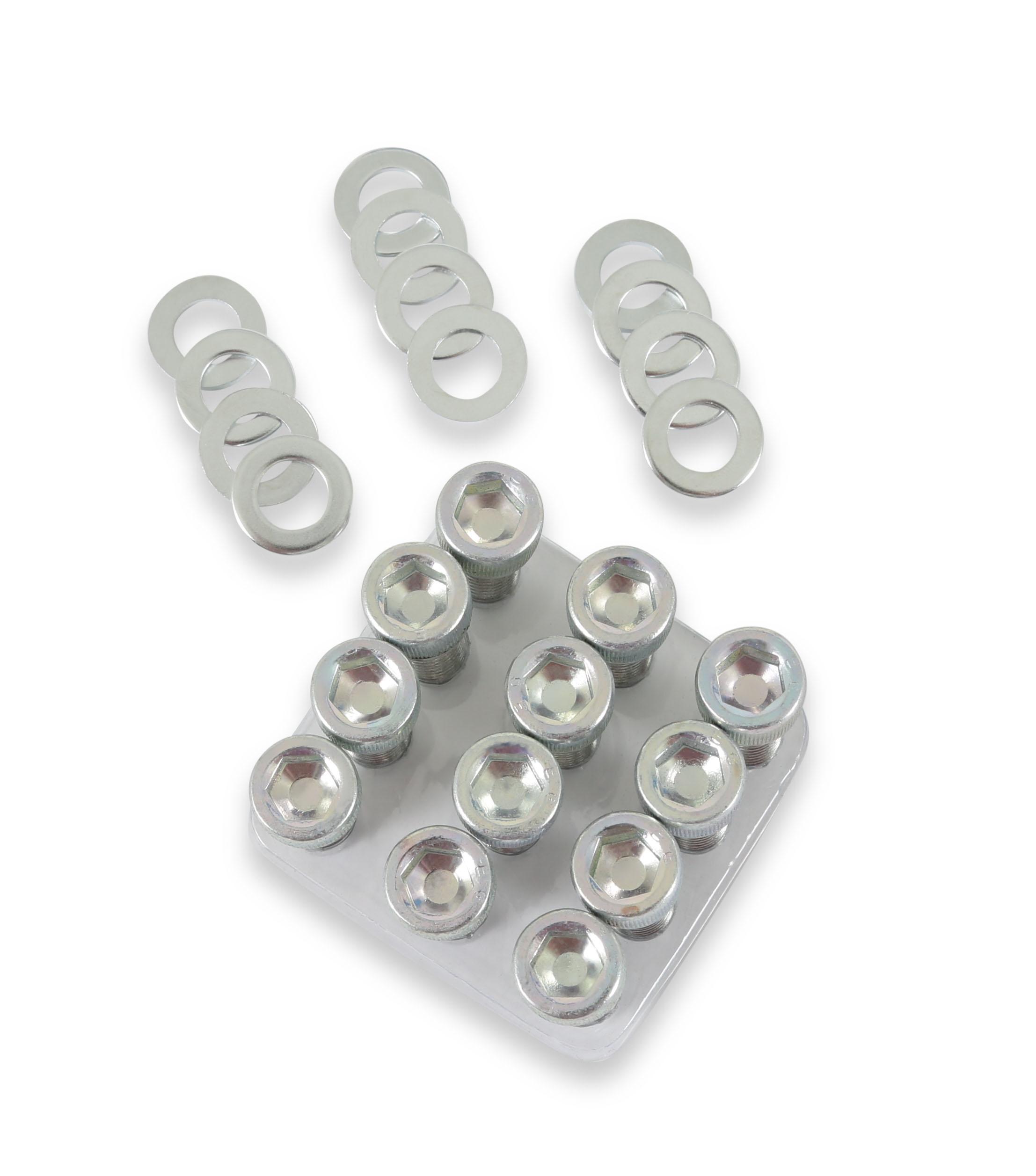 Mr. Gasket Intake Manifold Bolt Set - Socket Head.  - 956G