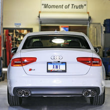 AWE Tuning Audi B8.5 S4 3.0T Touring Edition Exhaust System - Chrome Silver Tips (102mm) - 3010-42016