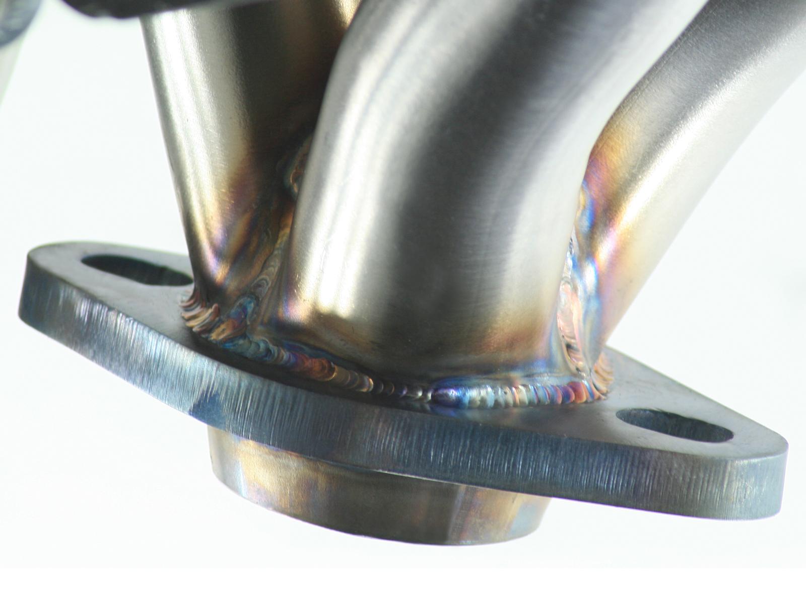 AFE Twisted Steel 409 Stainless Steel Short Tube Header (Jeep Wrangler (TJ) 00-06 L6-4.0L) - 48-46202