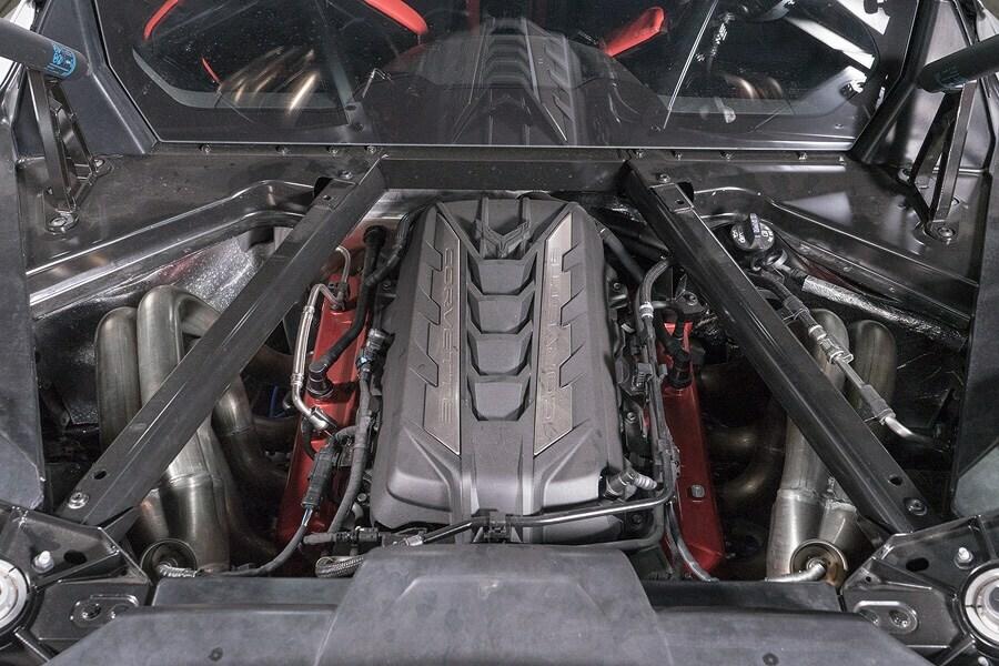 Stainless Works 2020-21 Corvette C8 2" Header Kit (2020-2025 Corvette) - C82H