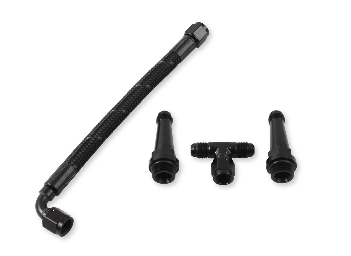 Holley Sniper Efi Braided Fuel Crossover Kit - 534-236