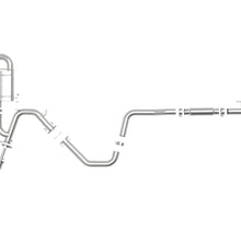 AFE Takeda-ST 3 IN 304 Stainless Steel Cat-Back Exhaust System w/ Polished Tips (Hyundai Veloster N 19-20 L4-2.0L (t)) - 49-37010-P