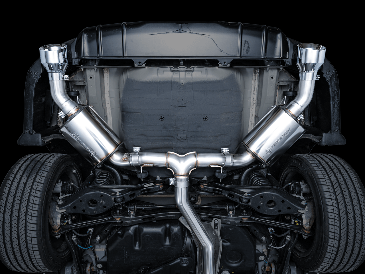 AWE Touring Edition for FE1 Civic Si/DE4 Acura Integra - Chrome - 3015-32331