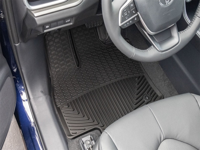WeatherTech 24-25 Lexus TX 1st Row Front All-Weather Floor Mats - Black