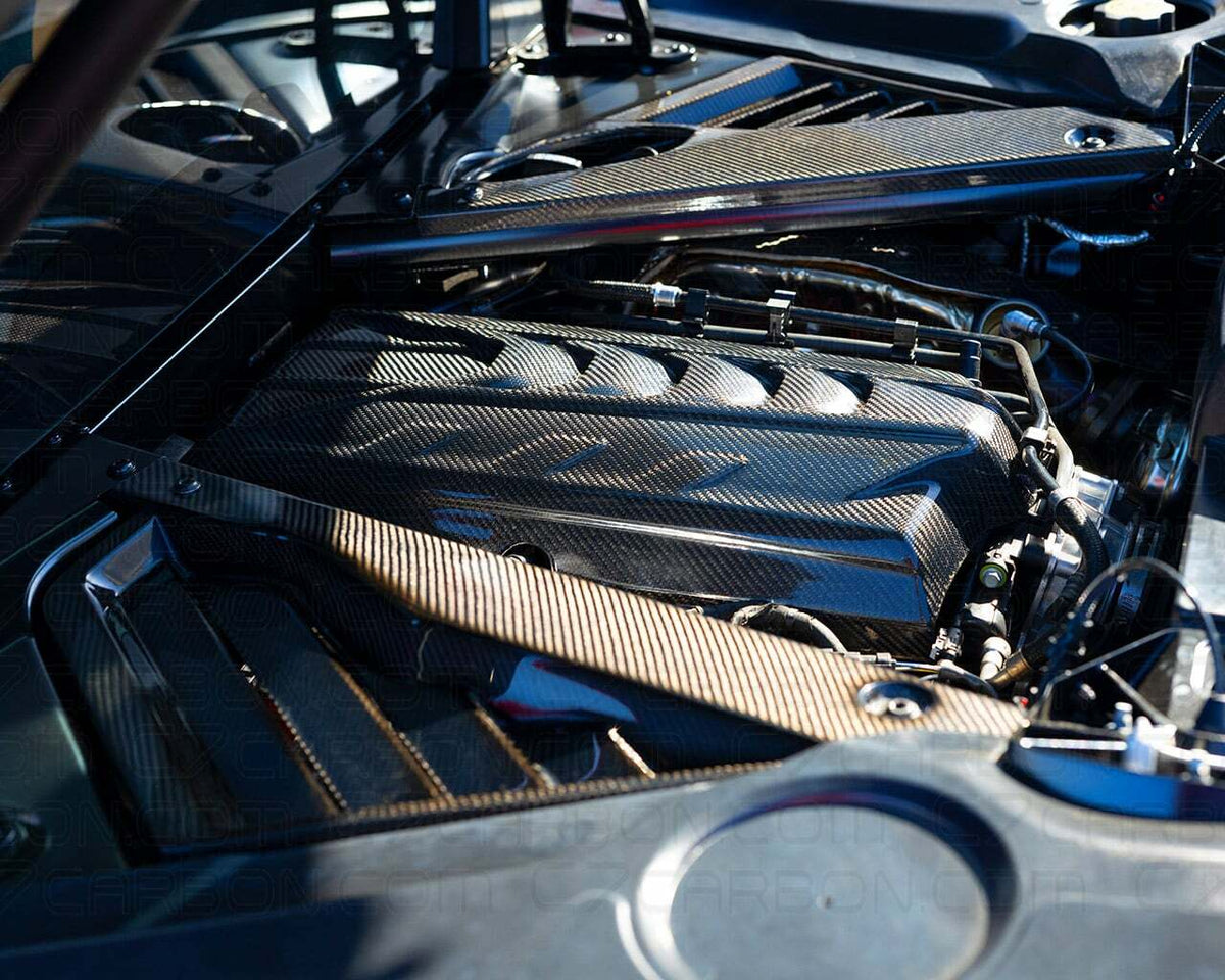 C7 Carbon Corvette C8 | Carbon Fiber Engine Appearance Package - C8-5G-1