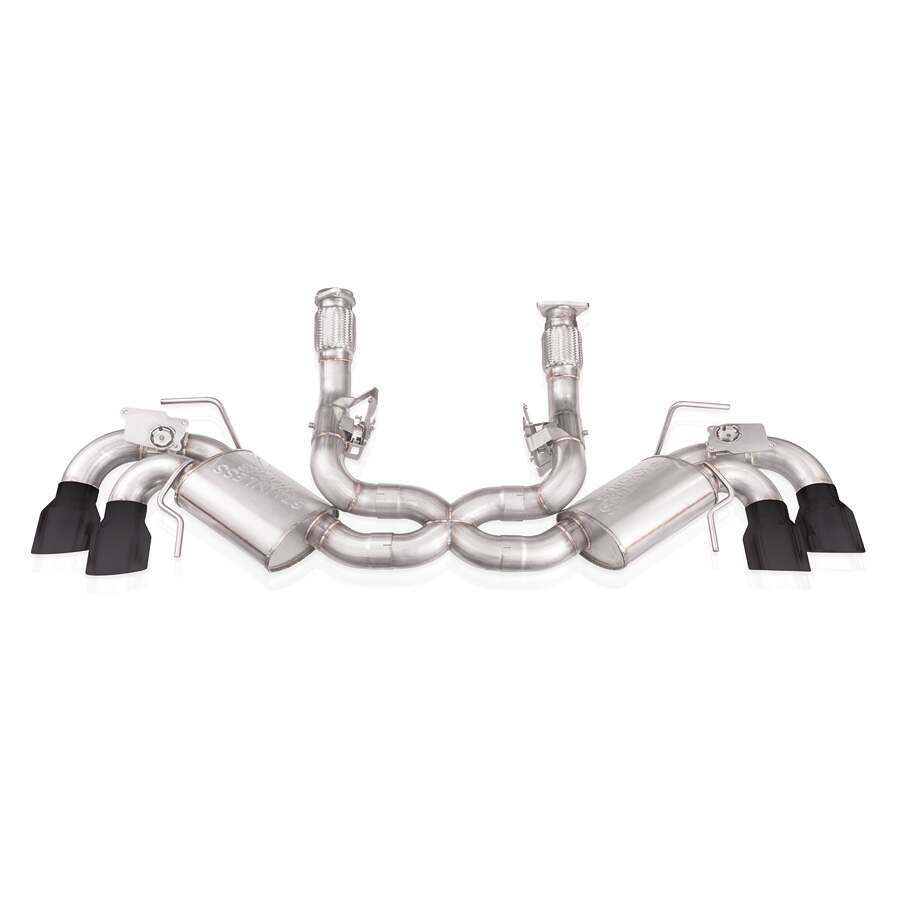 Stainless Works 2020-21 Corvette C8 Redline Exhaust System (2020-2025 Corvette) - C8CBR-B
