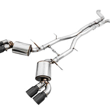 AWE Tuning 16-19 Chevy Camaro SS Res Cat-Back Exhaust -Touring Edition (Quad Diamond Black Tips) - 3015-43114