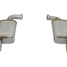 AFE MACH Force-Xp Axle-Back Dual Exhaust w/ Polished Tips (2015-2026 Mustang Ecoboost Non Active / V6) - 49-43085-P