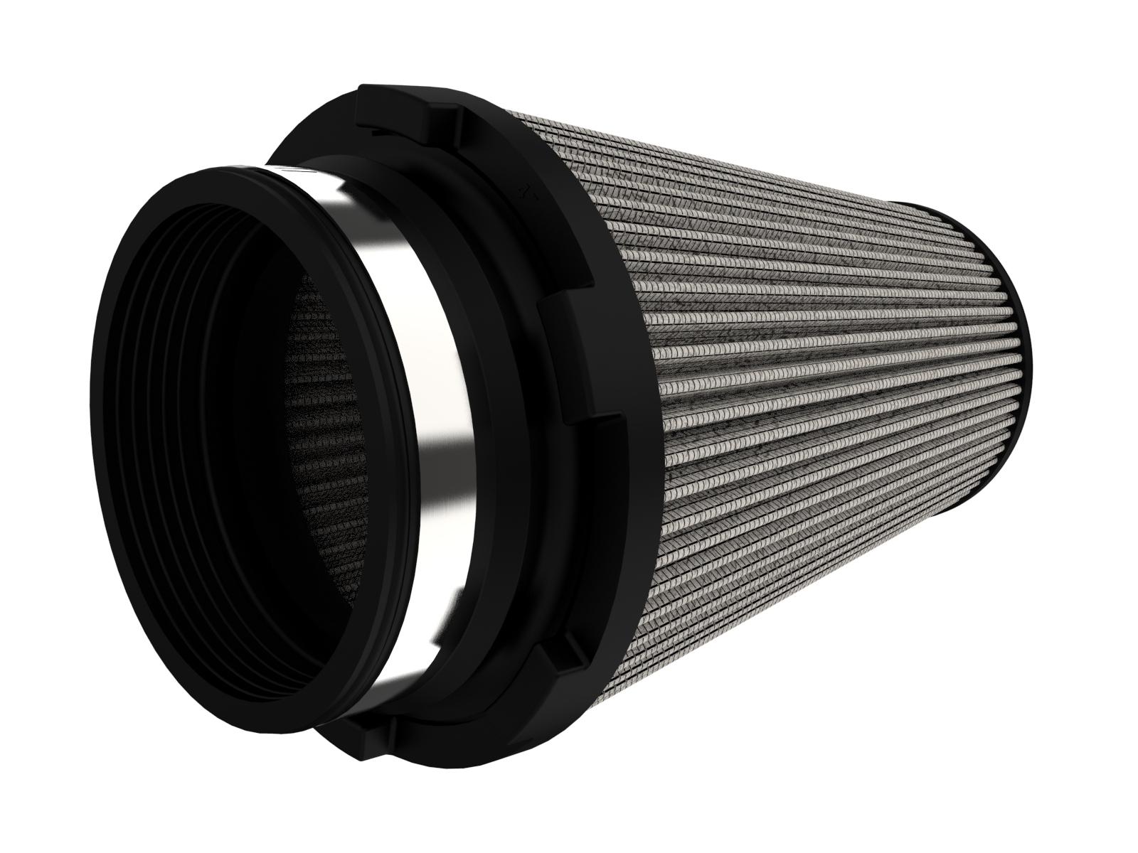 AFE Track Series Intake Replacement Air Filter w/ Pro DRY S Media (4 IN F x 6 IN B x 4 IN T (Inverted) x 8 IN H) - 21-91155