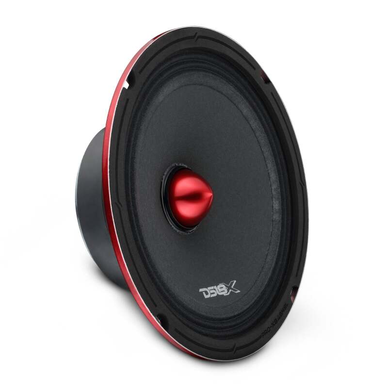 DS18 8in 250 Watts RMS 4ohm Mid-Range Bullet Shallow